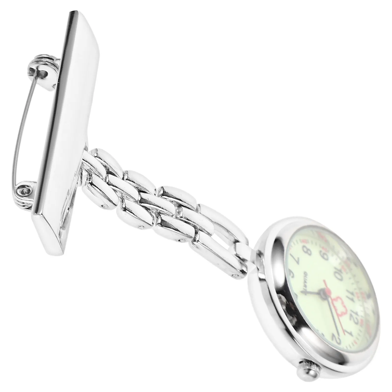 

1Pcs Nurse Pin-on Watch Quartz Movement Brooch Hanging Lapel Watch for Nurses Doctors Professionals Student Gift