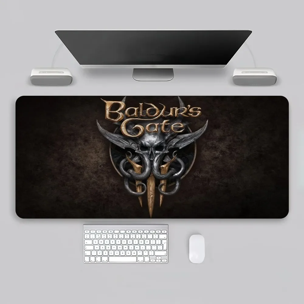 Game B-Baldurs Gate 3 BG3 Coo Mouse Pad Game Office Large PC Keyboard Rubber Big Computer Laptop Table Desk