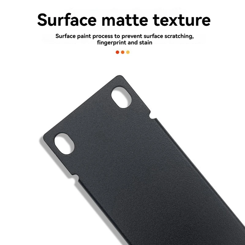 N75R-3 Stuks 1U 2U 4U Leeg Paneel Metalen Rack Mount, Filler Paneel Mount Spacer Rack Panel Kit Voor Behuizing Server Rack Kast