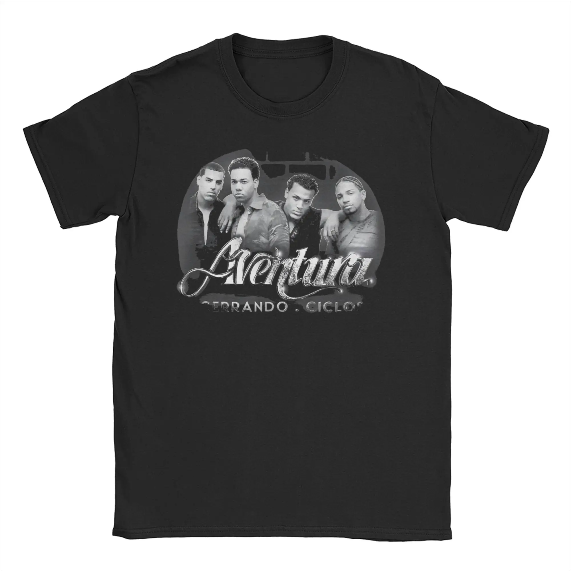 Men Women Aventura Cerrando Ciclos Tour 2024 Shirt Pure Cotton New Arrival Tee Shirts Rock Music Clothing Outfits