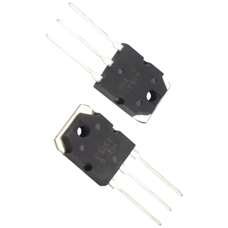 Pair A1941 + C5198 10A 200V Power Amplifier Silicon Transistor-AT35