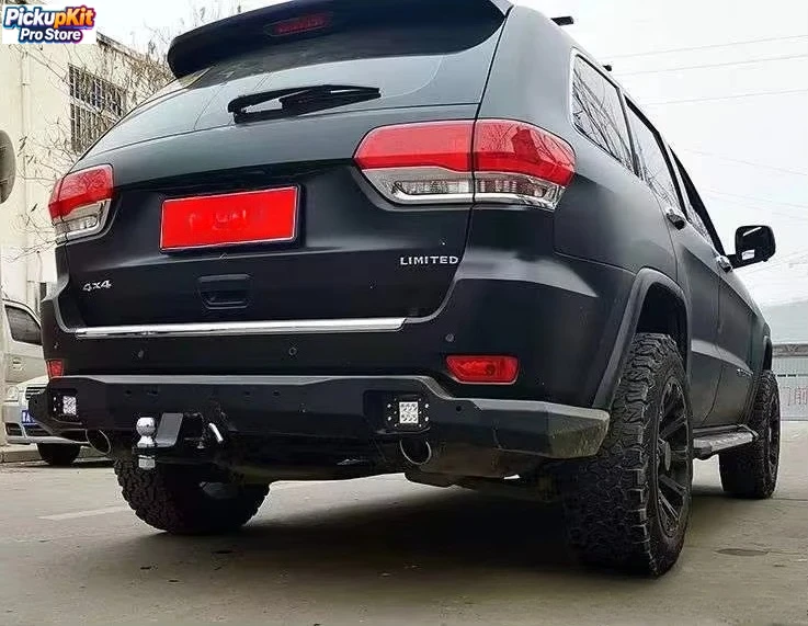 

Heavy-Duty Steel Rear Bumper with D-Rings for Grand Cherokee WK2 11-20