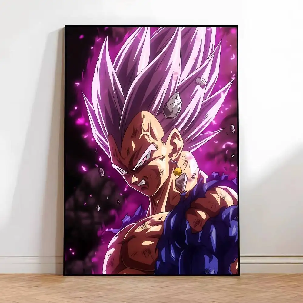 1 Stück Anime Dragon Ball Vegeta Poster HD-Druck Vintage Wandkunst Dekoration für Zuhause und Arbeitszimmer – Detail 9