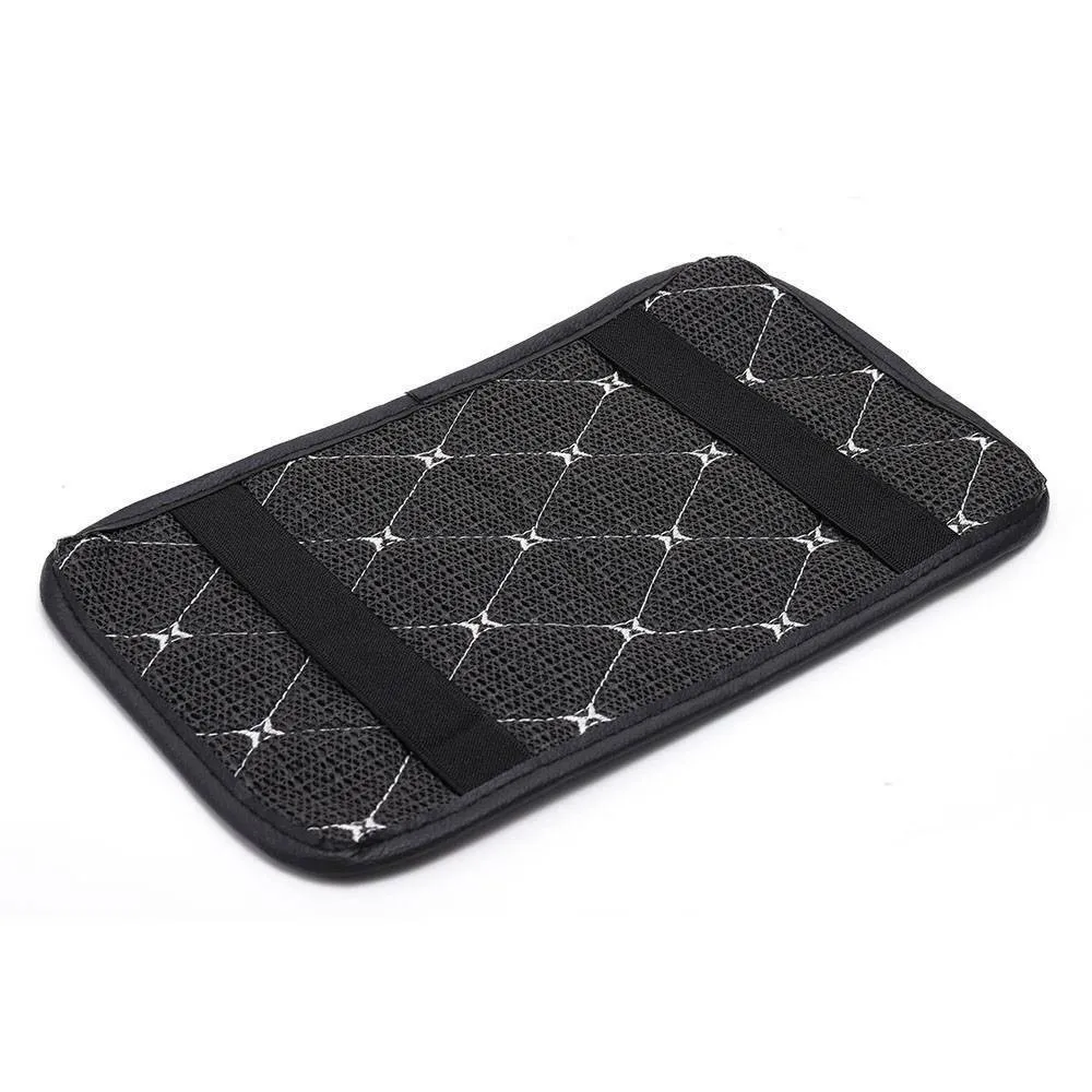 Protect and Upgrade Your Car Armrest Box with PU Leather Armrest Pad Cover Non slip and Scratch Resistant Protect
