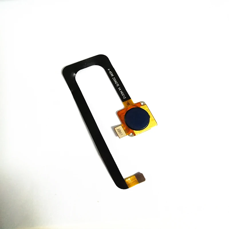 أسود بصمة الاستشعار الكابلات المرنة ل ZTE بليد A910 الرئيسية القائمة زر اللمس ID بصمة الاستشعار فليكس قطع غيار الكابل #2