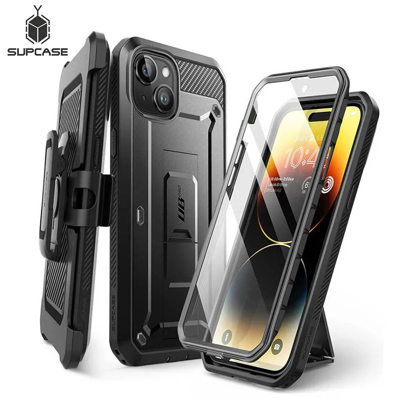 

SUPCASE For iPhone 15 Case 6.1" (2023 Release) UB Pro Full-Body Rugged Heavy Duty Rugged Case with Built-in Screen Protector