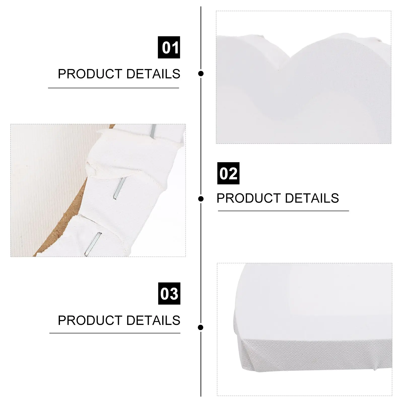 Oil Painting Canvas Board Stretched Blank Frame DIY Art Simple Watercolor Beginner Hobbyist Lightweight Storage Compact