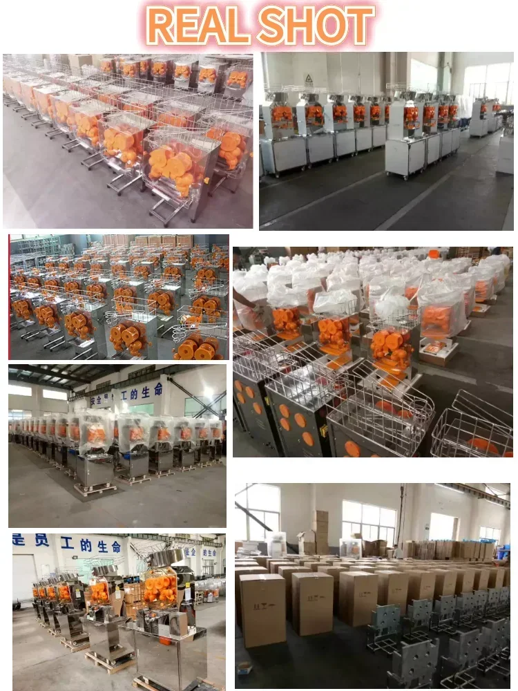 Commercial fresh orange juicer, fruit automatic juicer, entrepreneurship, foreign trade, stainless steel beverage machine, pomeg