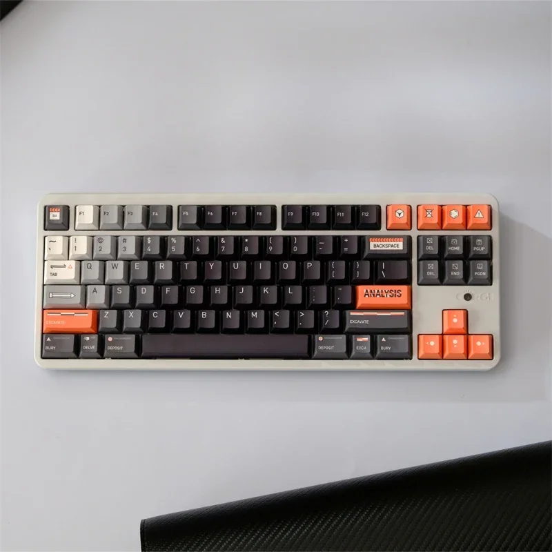 

151 клавиш GMK Future Archaeology Keycaps PBT Keycap Dye Sublimation Cherry Keycap для переключателей MX DIY Механическая клавиатура на заказ