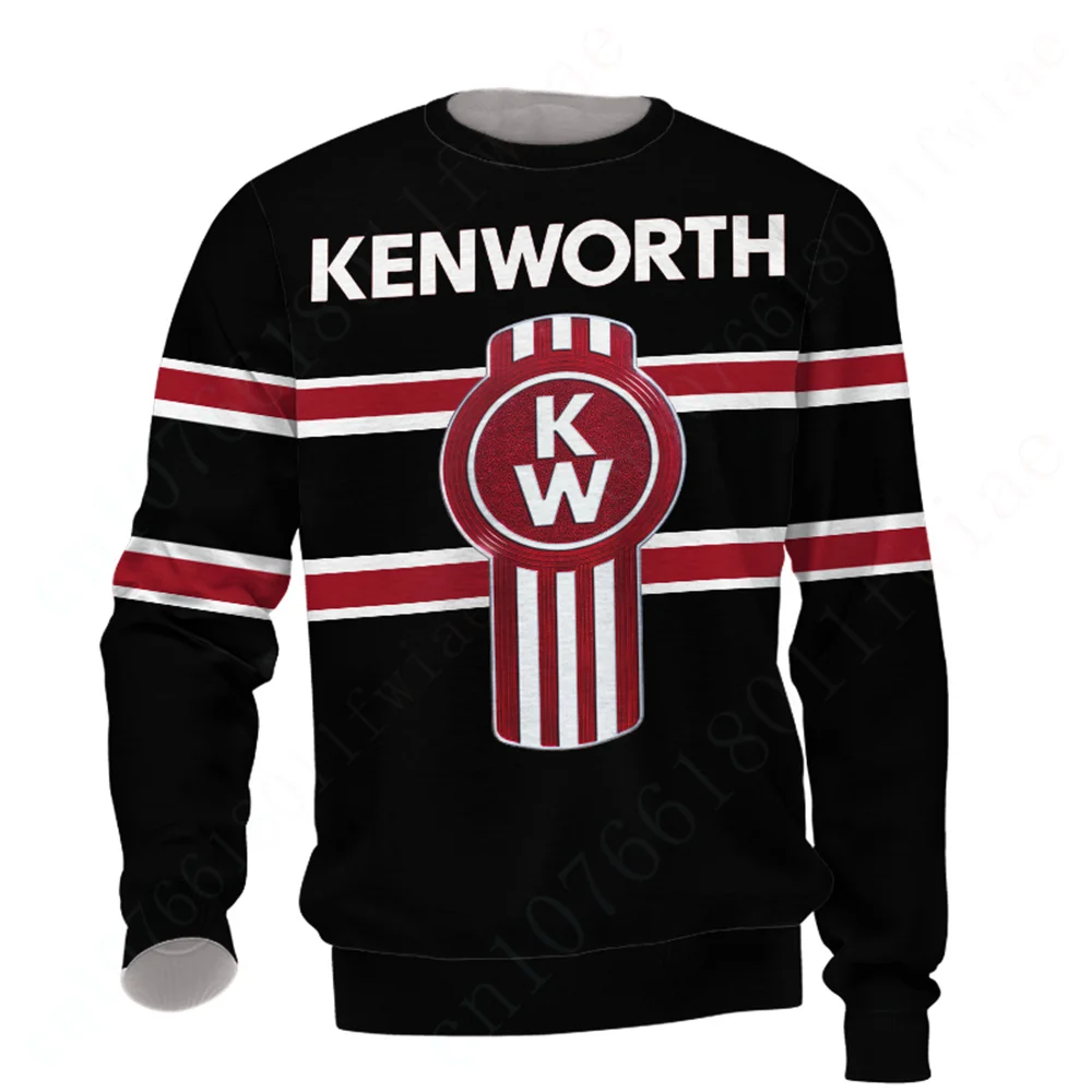 Kenworth-T-shirt Anime pour hommes et femmes, haut Harajuku, sweat-shirt à séchage rapide, col rond, manches longues, vêtements unisexes, t-shirts décontractés