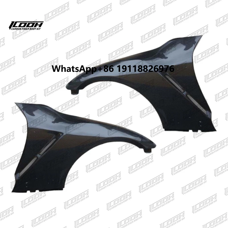 

ICOOH Racing GTR R35 Style Carbon Fiber Fibre Side Front Fender Vents Fit for Nissan GTR R35