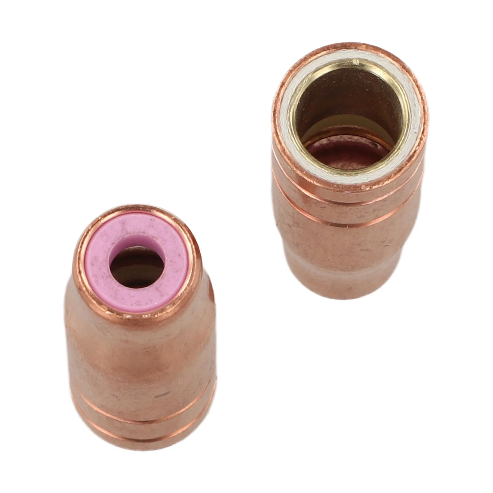 2 Pcs Welding Nozzle MIG/MAG Gas Nozzles For Burners 14/15/150 15AK Welding Nozzle Welding Soldering Equipment CNC Metalworking