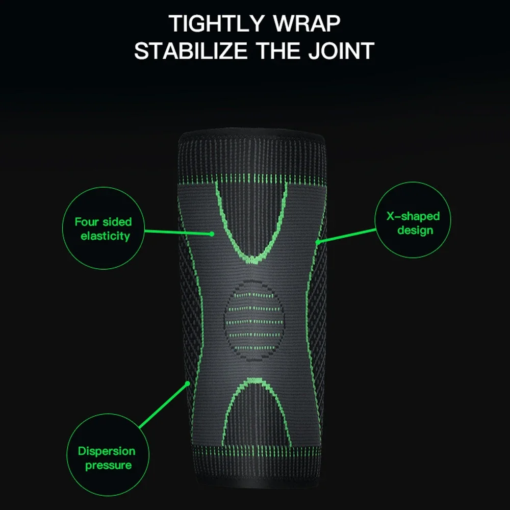 1 Pcs Elbow Brace for Tendonitis and Tennis Elbow Compression Support Sleeve for Men and Women, Reduce Joint Pain view 5