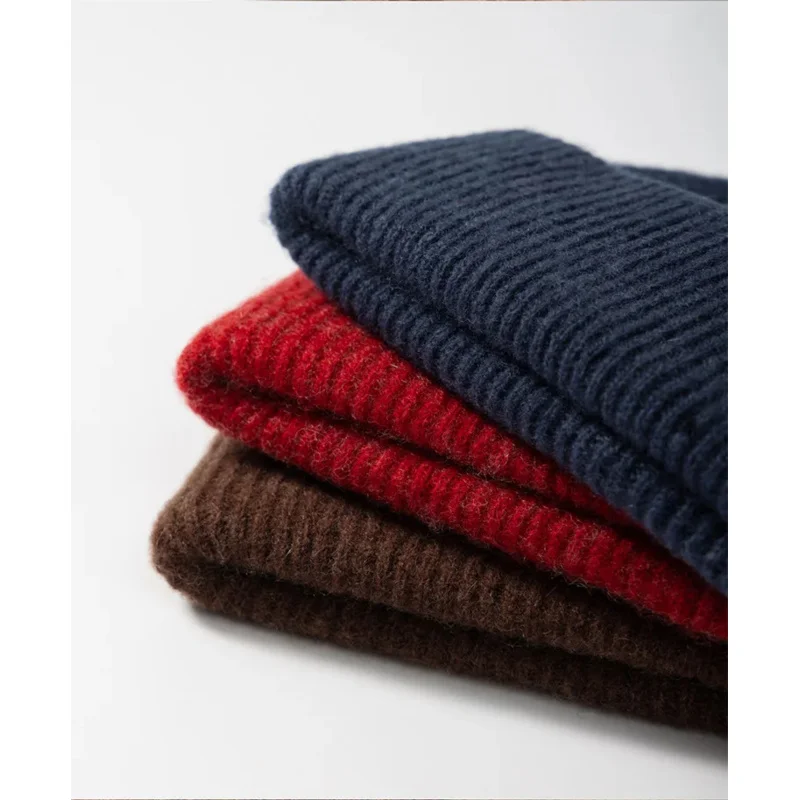 

Winter Casual Women's Wool Hat Knitted Cap Warm Fashionable Headwear for the Cold Months