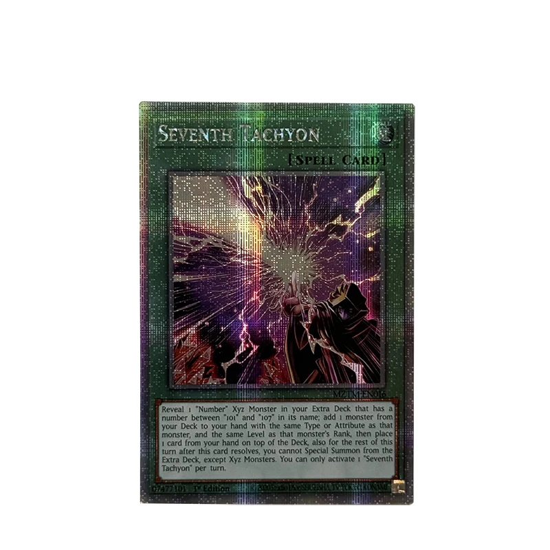 Yu-Gi-Oh! Kolekcja DIY Karty Proxy Nieoryginalne Called by the Grave Seventh Tachyon Nieoryginalne Karty Kolekcjonerskie Zabawki