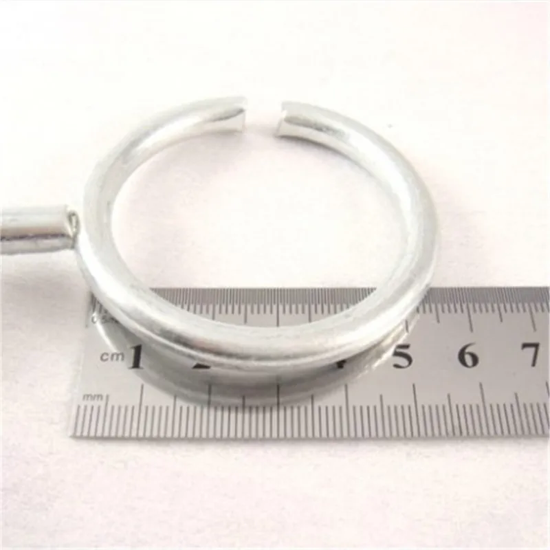 Iron Metal Support Ring Inner diameter 45mm,Lab Stand Base with Jackscrew