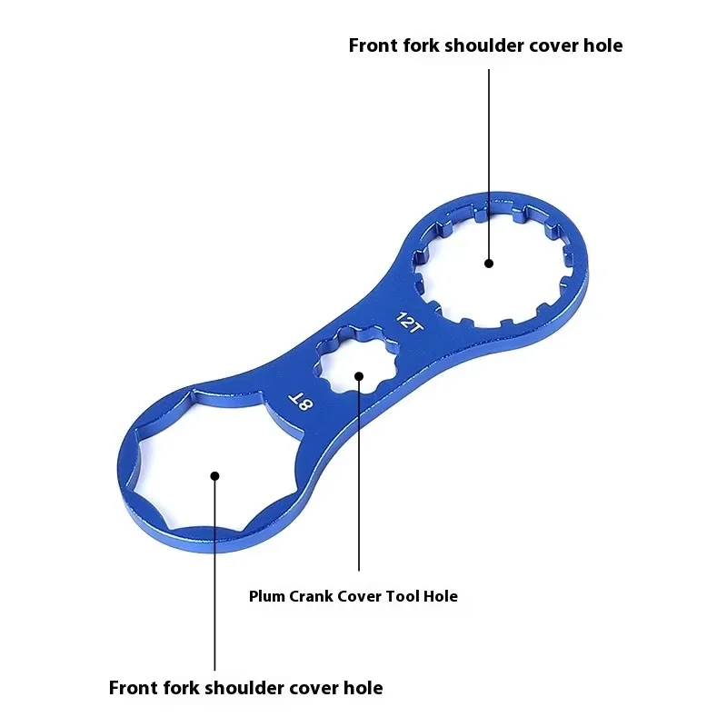 الجبلية دراجة الألومنيوم الجبهة شوكة وجع ل Suntour XCM/XCR/XCT/RST دراجة هوائية جبلية شوكة كاب المفك تفكيك أداة إصلاح #3