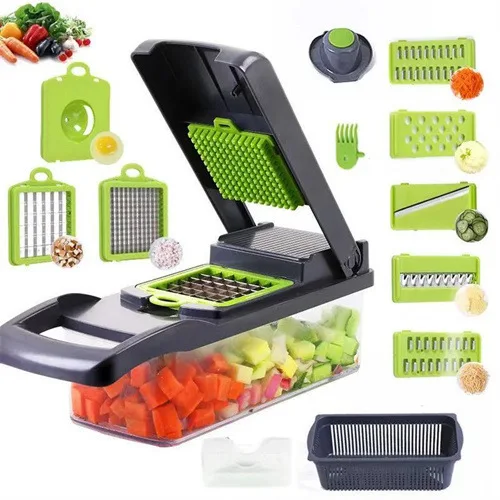 14/16 in 1 Multifunctional Vegetable Chopper Handle Food Grate Food Chopper Vegetable Slicer Dicer Cut Kitchen Items cocina