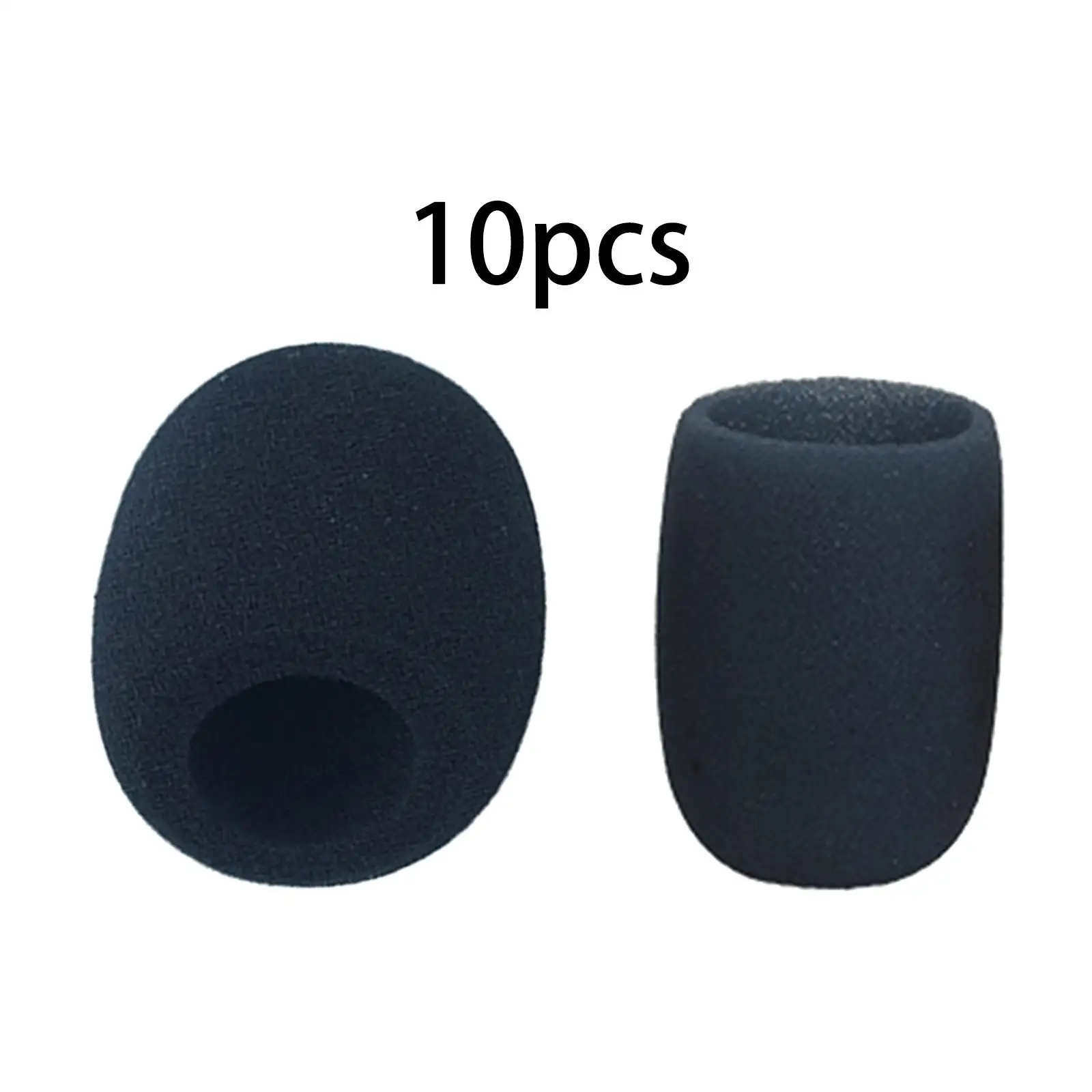 10x L Sponge Mic Cover Reusable High Density Replacement Anti Wind Noise