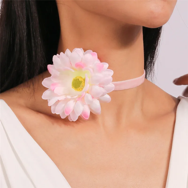 Aihua Sexy rote Samt-Choker-Halsketten für Frauen, Kristall-Herz-Halskette, Braut, Hochzeit, Party, Schmuck am Halskragen – Detail 14