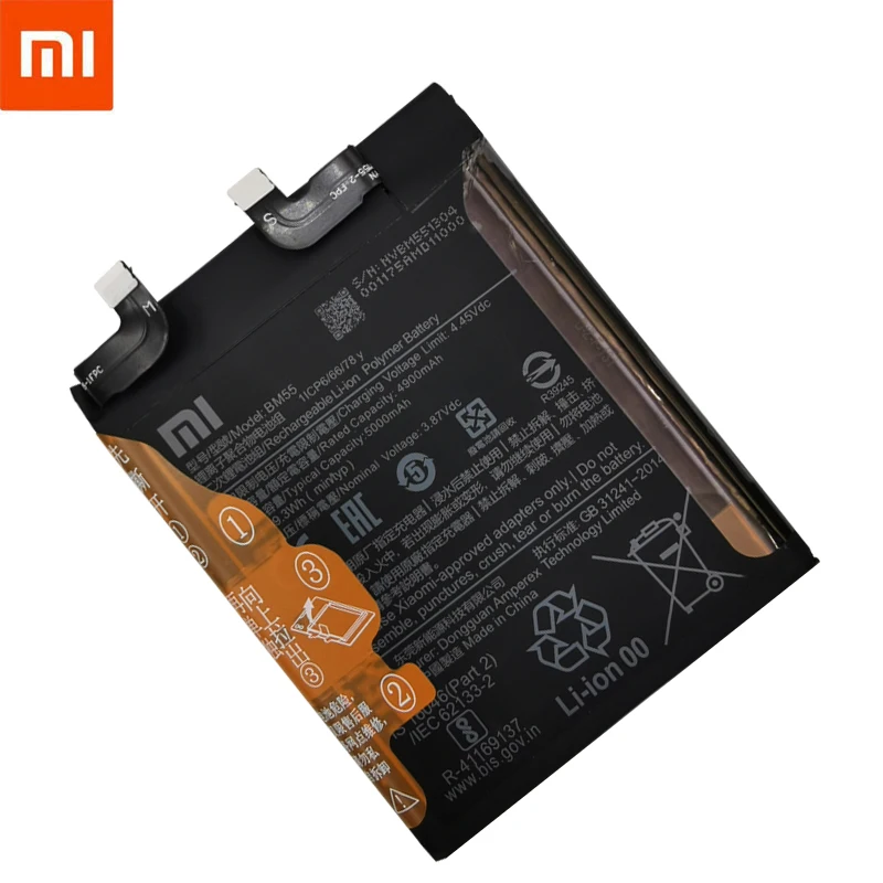 2024 Years BM55 100% Original Battery Mi11 pro For Xiaomi Mi 11 pro 11pro 11 Ultra 5000mAh Phone Batteries Bateria Fast Shipping