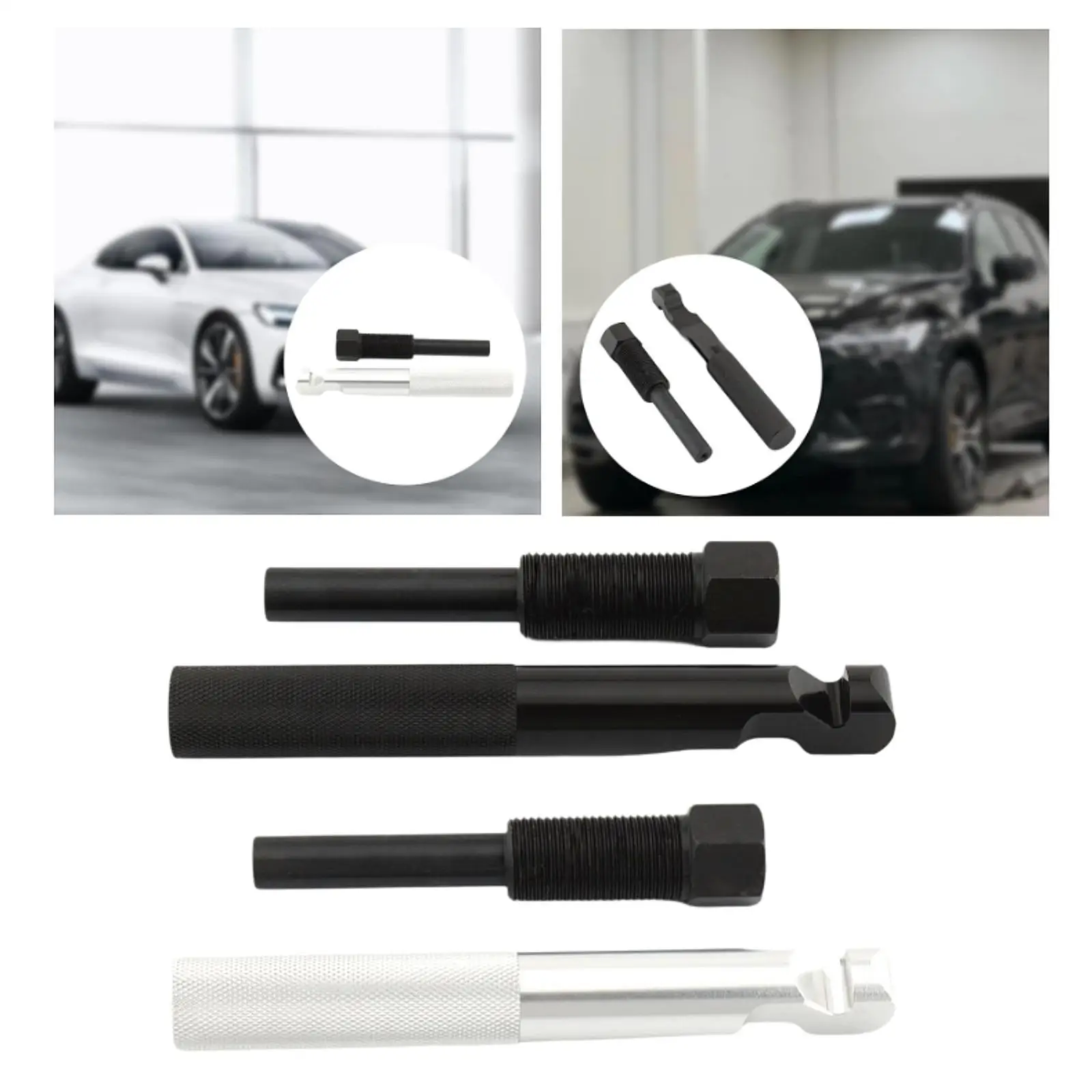 

Secondary Drive Clutch Puller Tool PP3077 Steel Compatible Drive Clutch Removal Tool for Polaris 85-09 Direct Replace Black