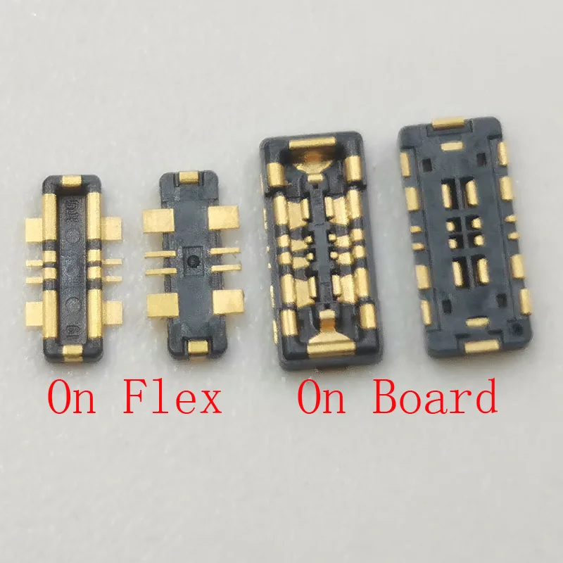 2 pçs titular placa de tomada bateria flex conector fpc para lg v60 thinq g850 g8x v30 h930 v30s v600 v40 v405 v409 v50 v500 v50s v510