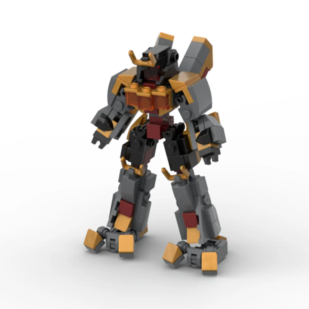 

Mecha Warrior Blocks Model Boy Toys MOC Robot Action Anime Figure Building Blocks Kids Toys DIY Assembly Bricks Toy For Children