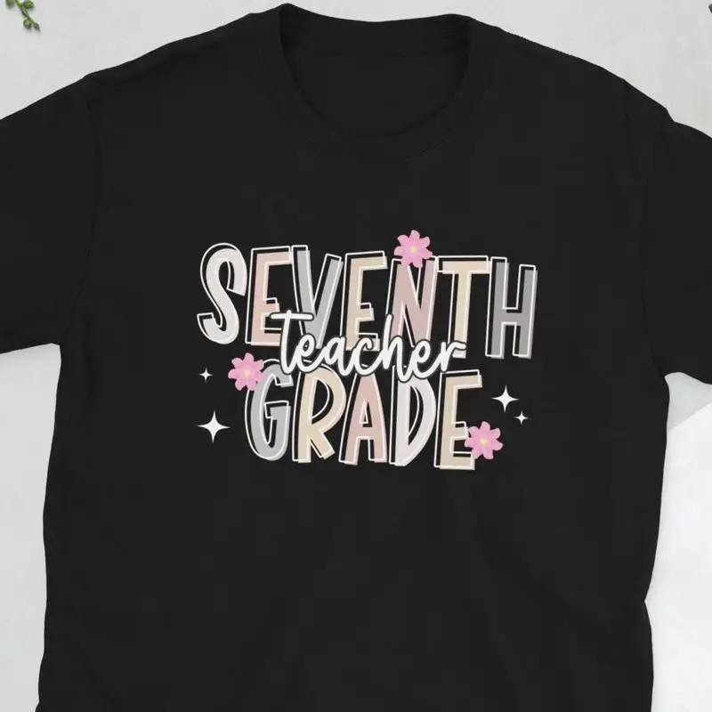 

Лучшая футболка Seventh с учителем 7-го класса