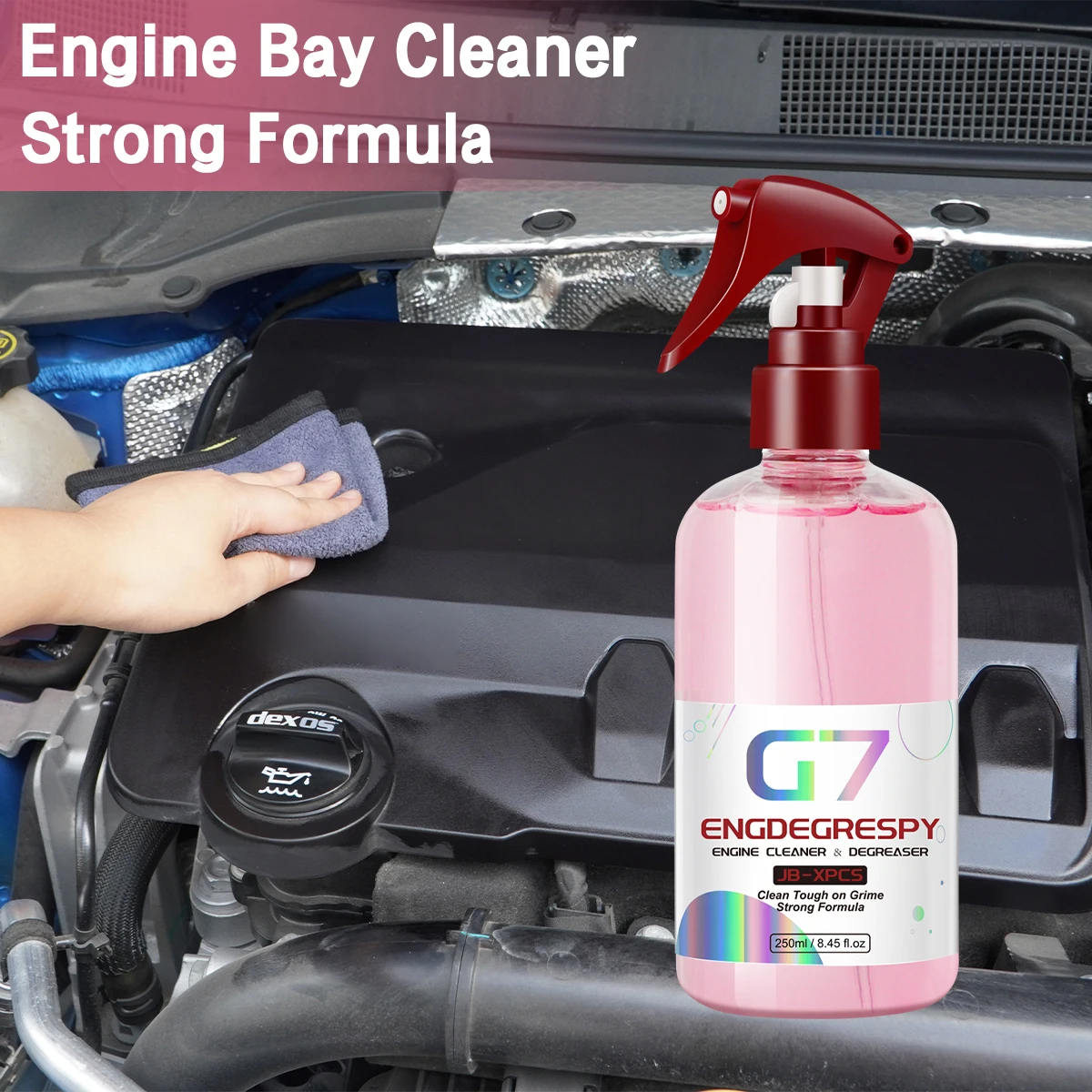 ENGDEGRESPY Car Engine Bay Cleaner Powerful Decontamination Cleaning Product For Engine Compartment Car Cleaning Product G7 image 2