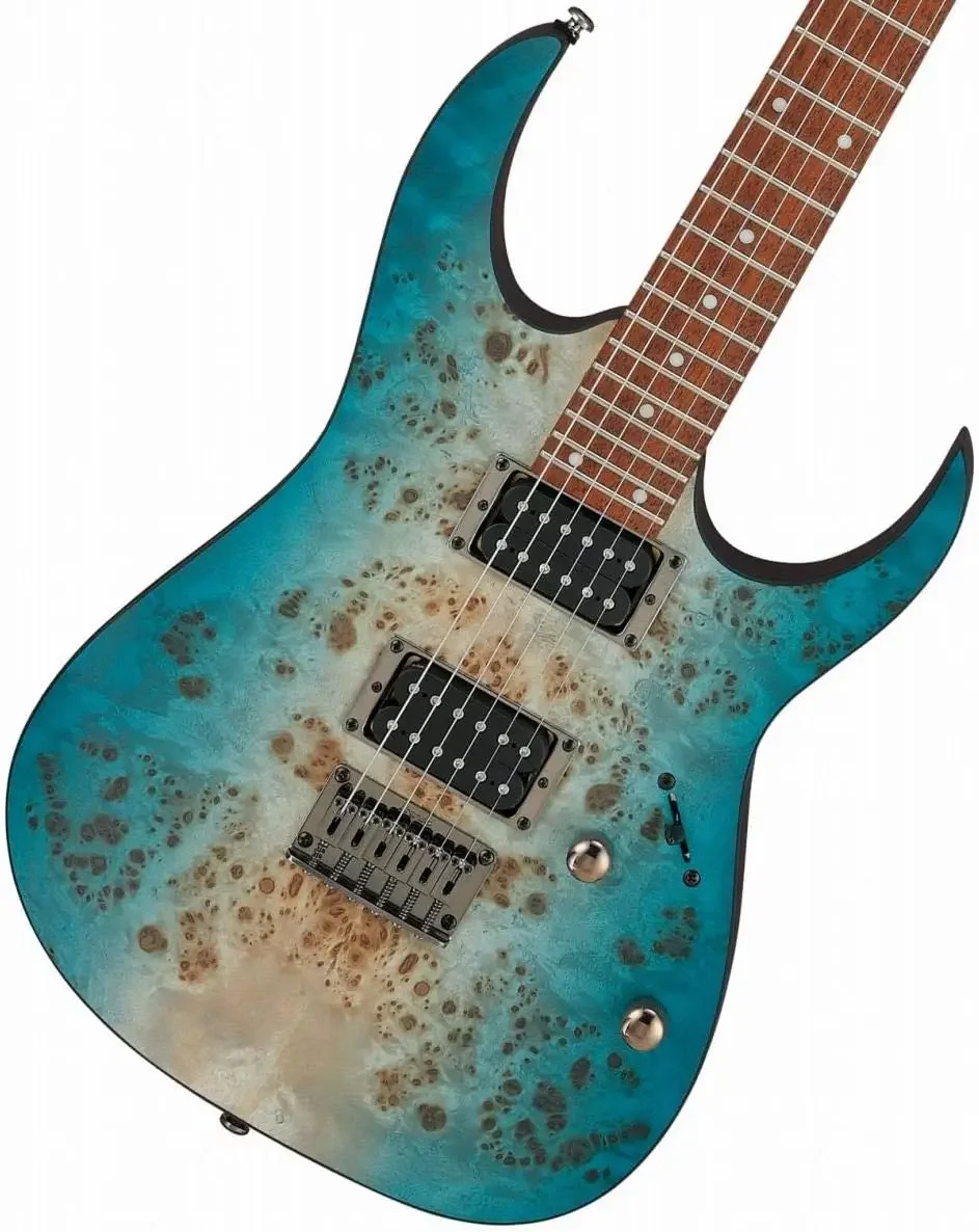 Standard 6 String Electric Guitar - Caribbean Shoreline Flat