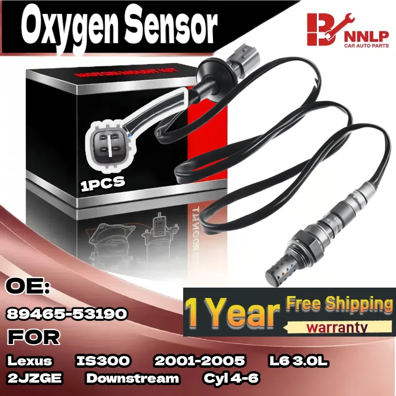 

Датчик кислорода O2, совместимый с Lexus IS300 2001 2002 2003 2004 2005, l6 3.0L, нижняя сторона, замена # 89465-53190, 8946553190