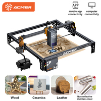 ACMER Laser Engraver P1 S Pro 20W 10W 5.5W Support WIFI Gyroscope Laser Engraving Cutting Machine Carve Glass Coated Metal  Wood