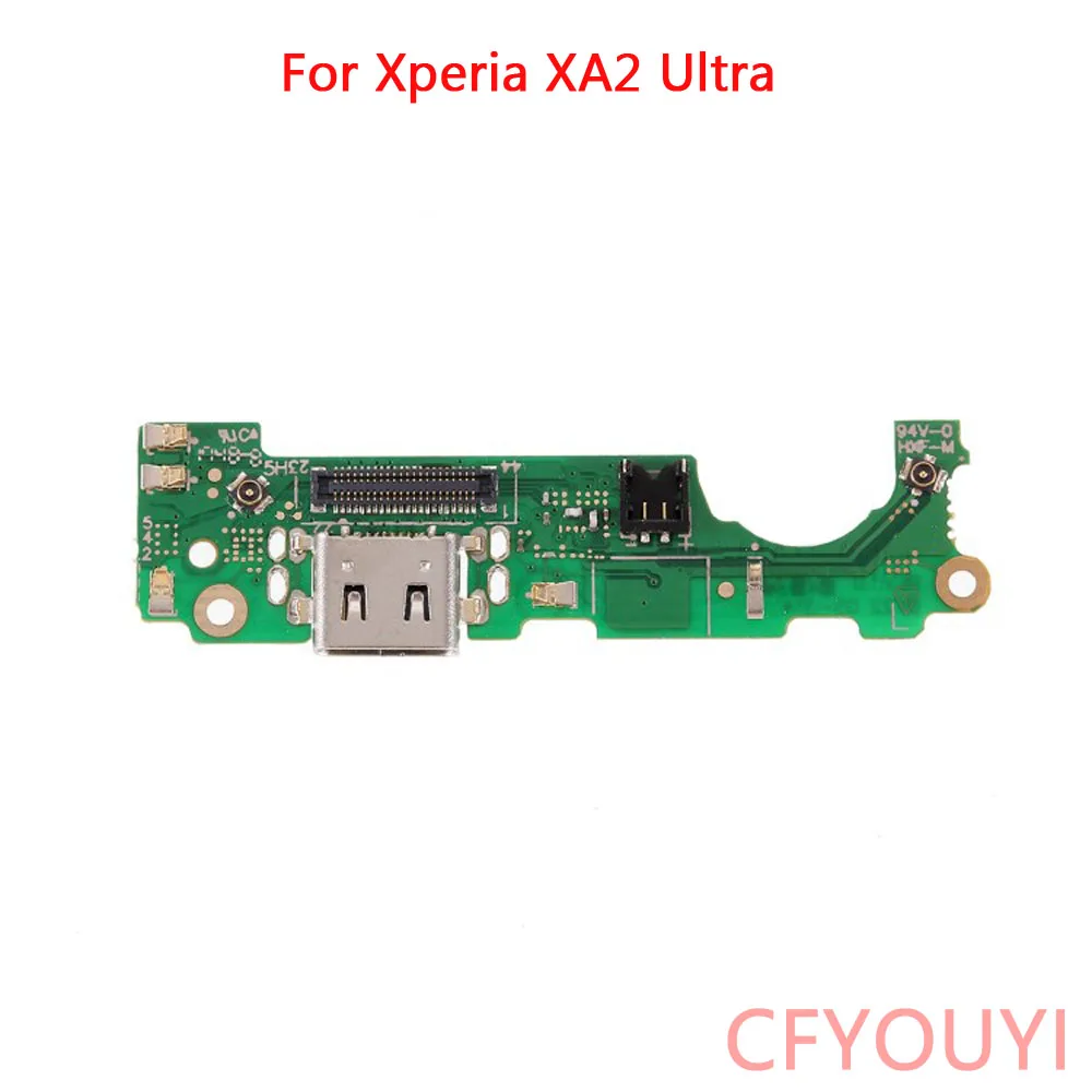 For Sony Xperia XA2 Ultra USB Charging Port Charger Dock Connector Vibrator Microphone Mic Circuit Board Flex Cable