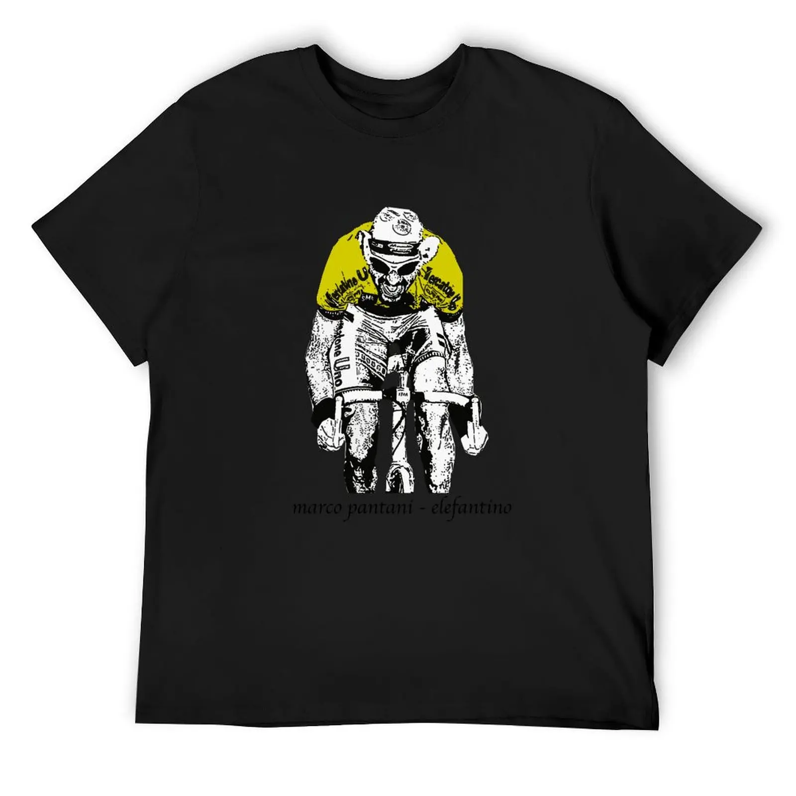 Le Tour: Marco Pantani T-Shirt heavyweights anime t shirts sports fans mens shirts graphic tee