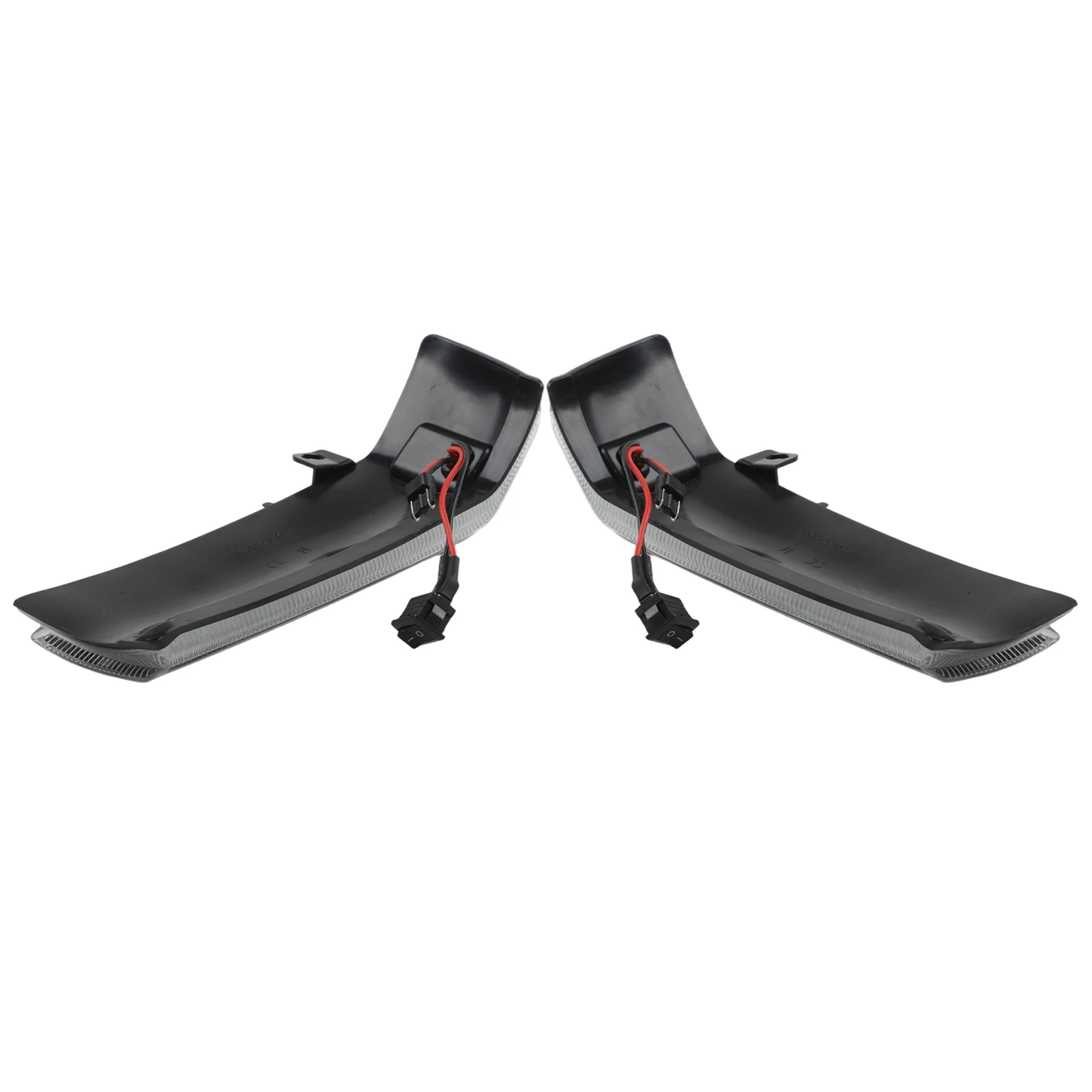 2PCS Specchietto retrovisore per auto LED Luce acqua Indicatori di direzione per RAM Per ProMaster City 15-22 Per Fiat Per Doblo Per MK2 10-22 Per Opel