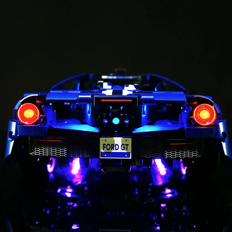 DIY LED Light Kit For LEGO 42154 Fords GT Super Sports Car Building Block Set(Only LED Light,Without Blocks Model)