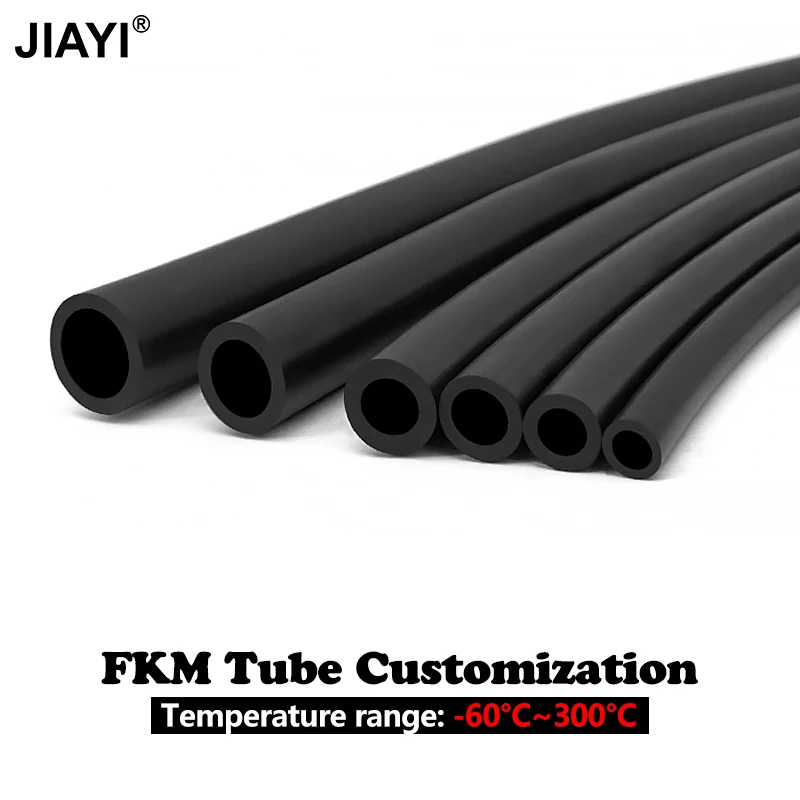 Customisable Fluororubber Hose Resistant Oil Flexibility Rubber Tube FKM High Quality High Temperature Corrosion Oil Pipe