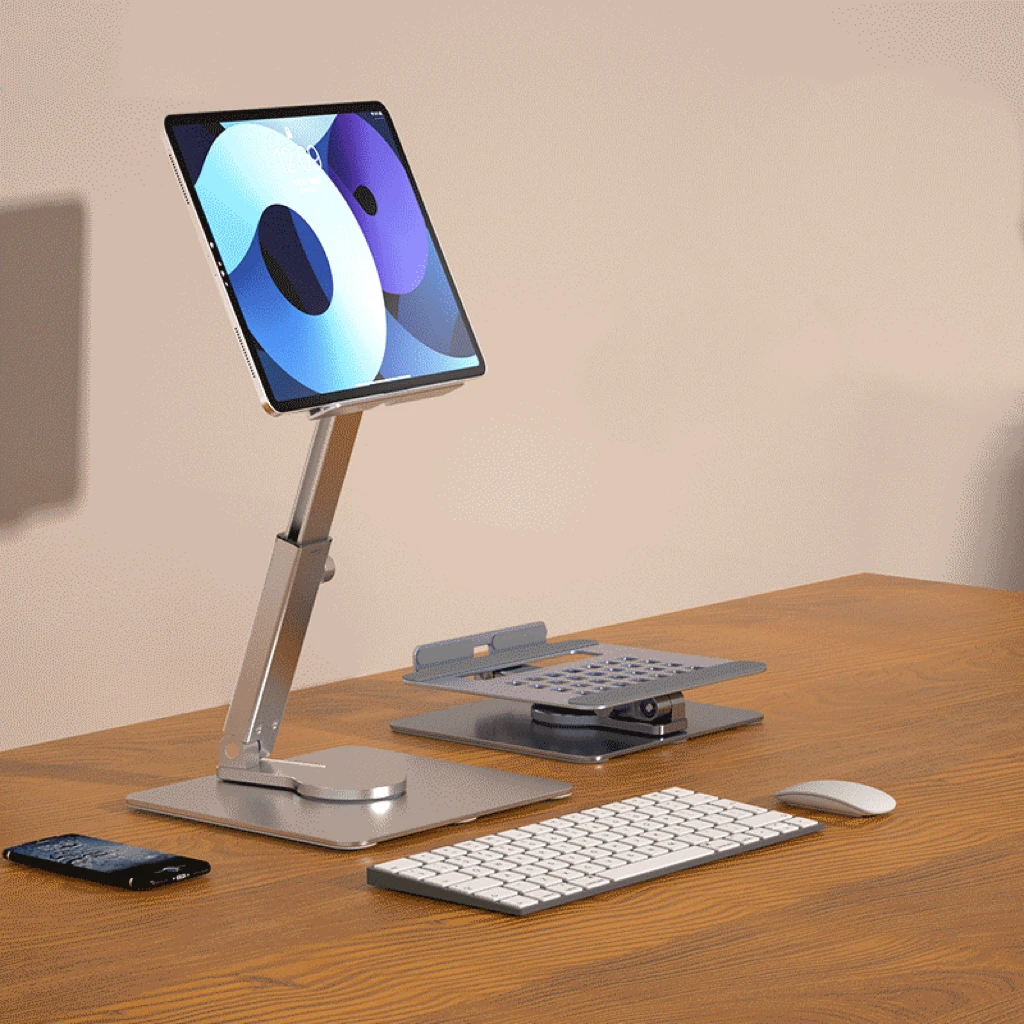 High Quality 360 Degrees Rotatable Ergonomic Laptop Stand Desktop Notebook Holder