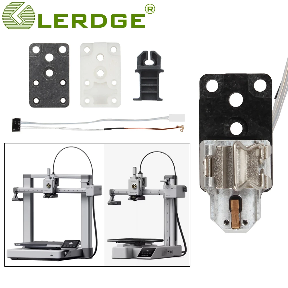 

Аксессуары для 3D-принтеров, оригинальные аксессуары для Bambu Lab A1 mini/A1, монтажный нагревательный узел для BambuLab A1mini, детали Зуehör