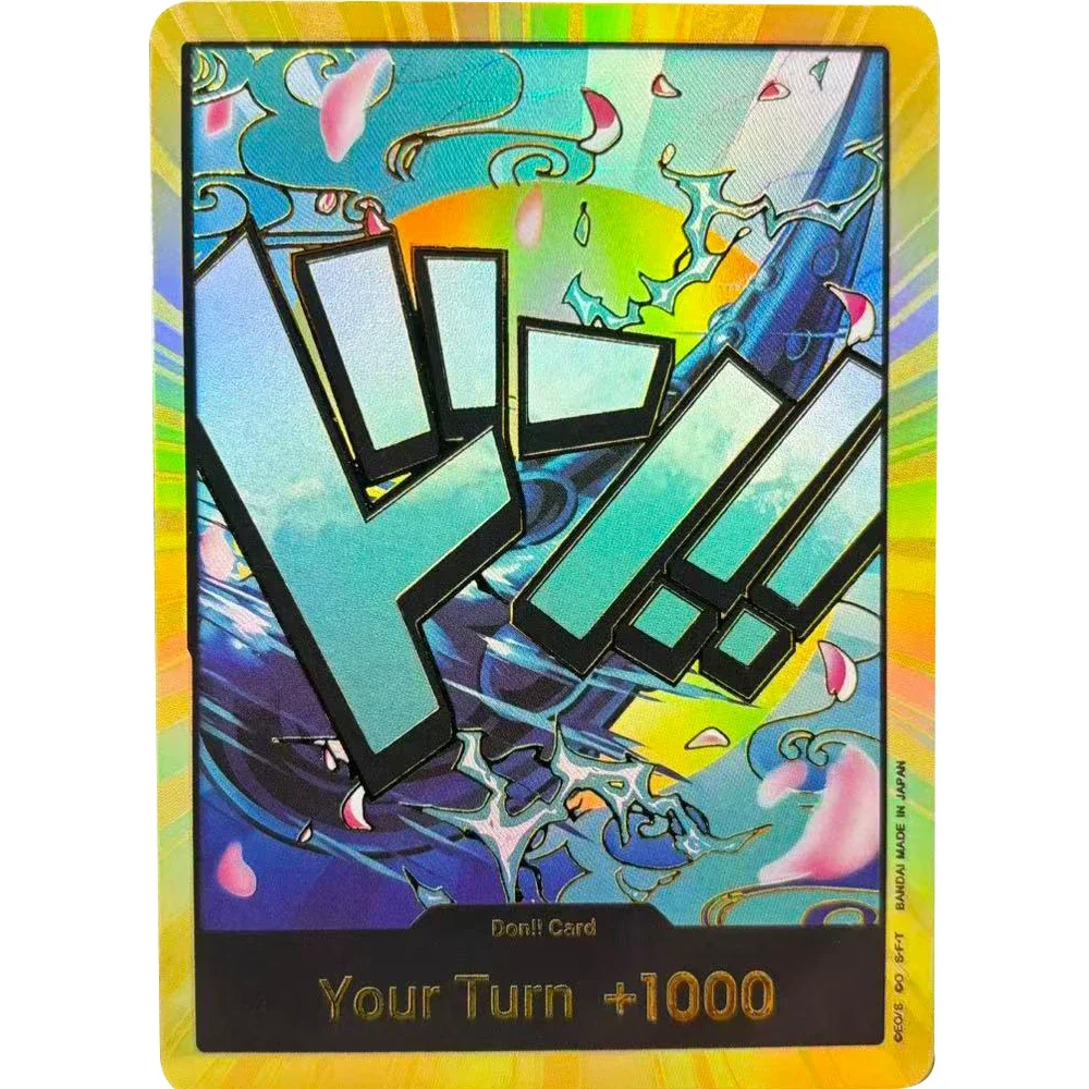 بطاقات جمع قطعة واحدة دون! بطاقة القرد D. لوفي رورونوا زورو EN DIY عالية الجودة ذاتية الصنع لعبة بطاقات أنيمي لعبة هدية