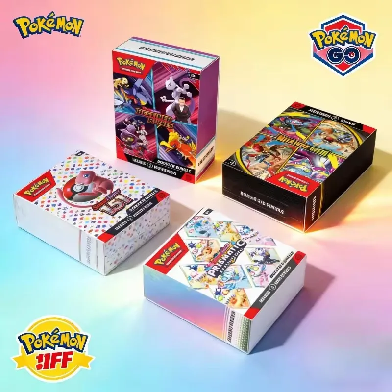

Коллекционные карты Pokemon: Набор бустеров Пикачу 151 (72 карты), серия MEGA, редкие игровые карты Pokemon TCG, игрушки, подарок для фанатов