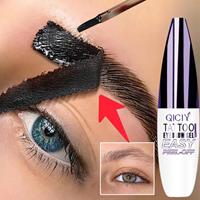 Dyeing Eye Brow Tattoo Tint Peel Off Eyebrow Eyeliner Freckles Dye Cream Waterproof Eyebrow Enhancer Gel Make Up Cosmetic Tool