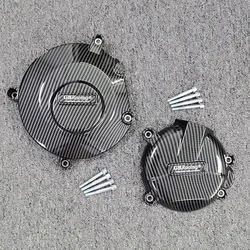 Motorcycles Engine Cover Protection Case GB Racing For SUZUKI GSX-R1000 2005 2006 2007 2008 K5 K6 K7 K8 Carbon Fiber Texture