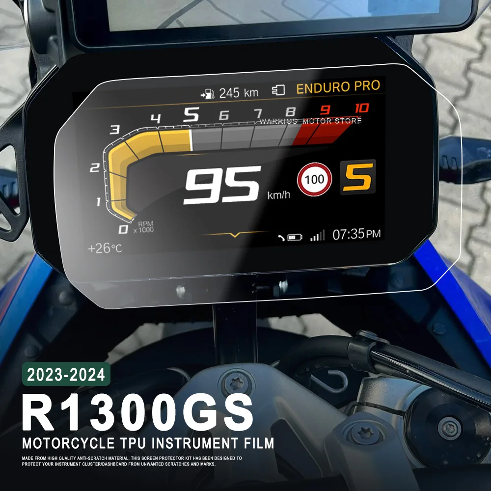 

Для BMW R1300GS R 1300 GS 2023 2024 HD аксессуары для мотоциклов кластерная защитная пленка от царапин Защитная пленка для экрана Инструмент