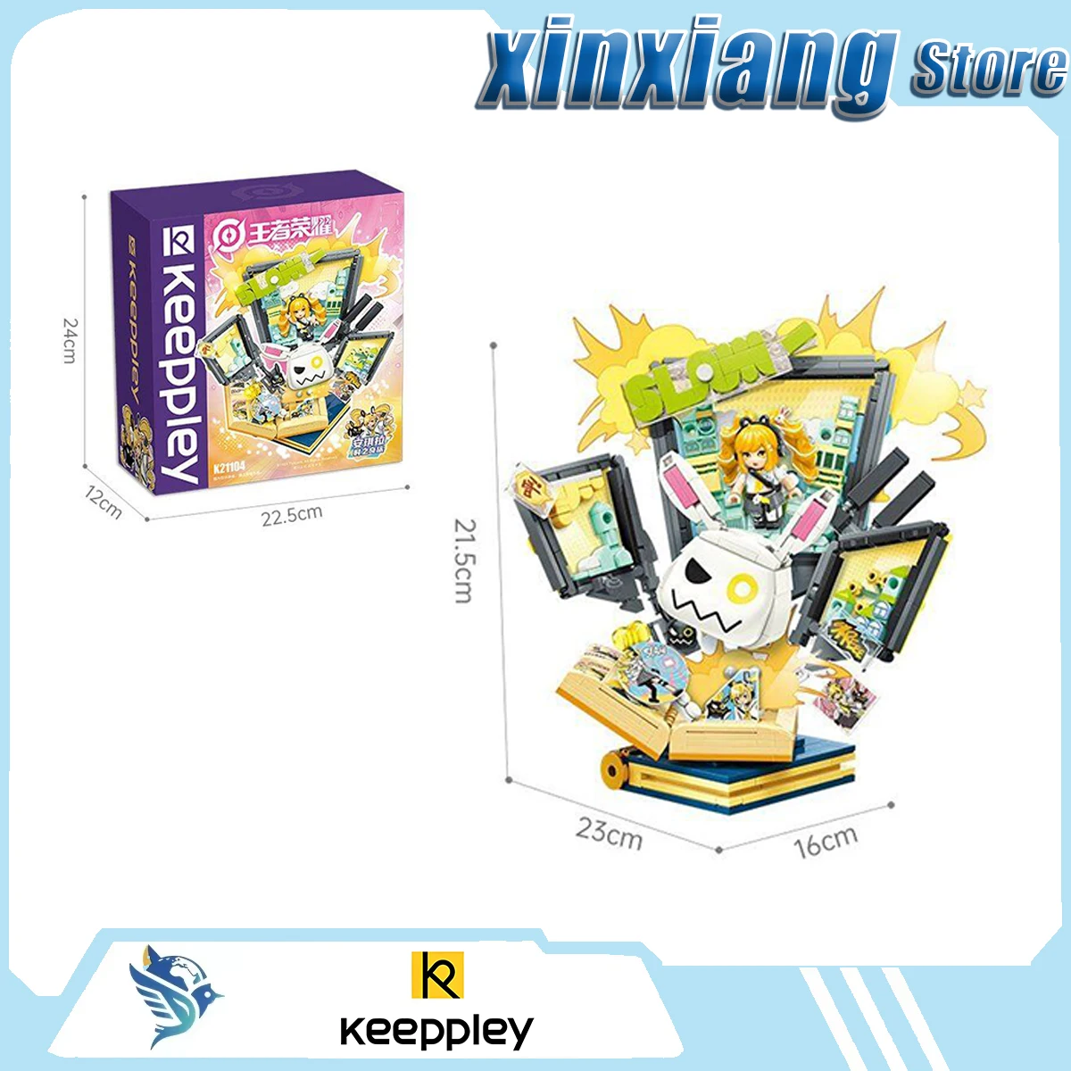 

Keeppley Kangaro Warrior'S Accessories - Angelia Toy Model Figurine Of The Time Travel Adventure As A Gift A Gift For A Child