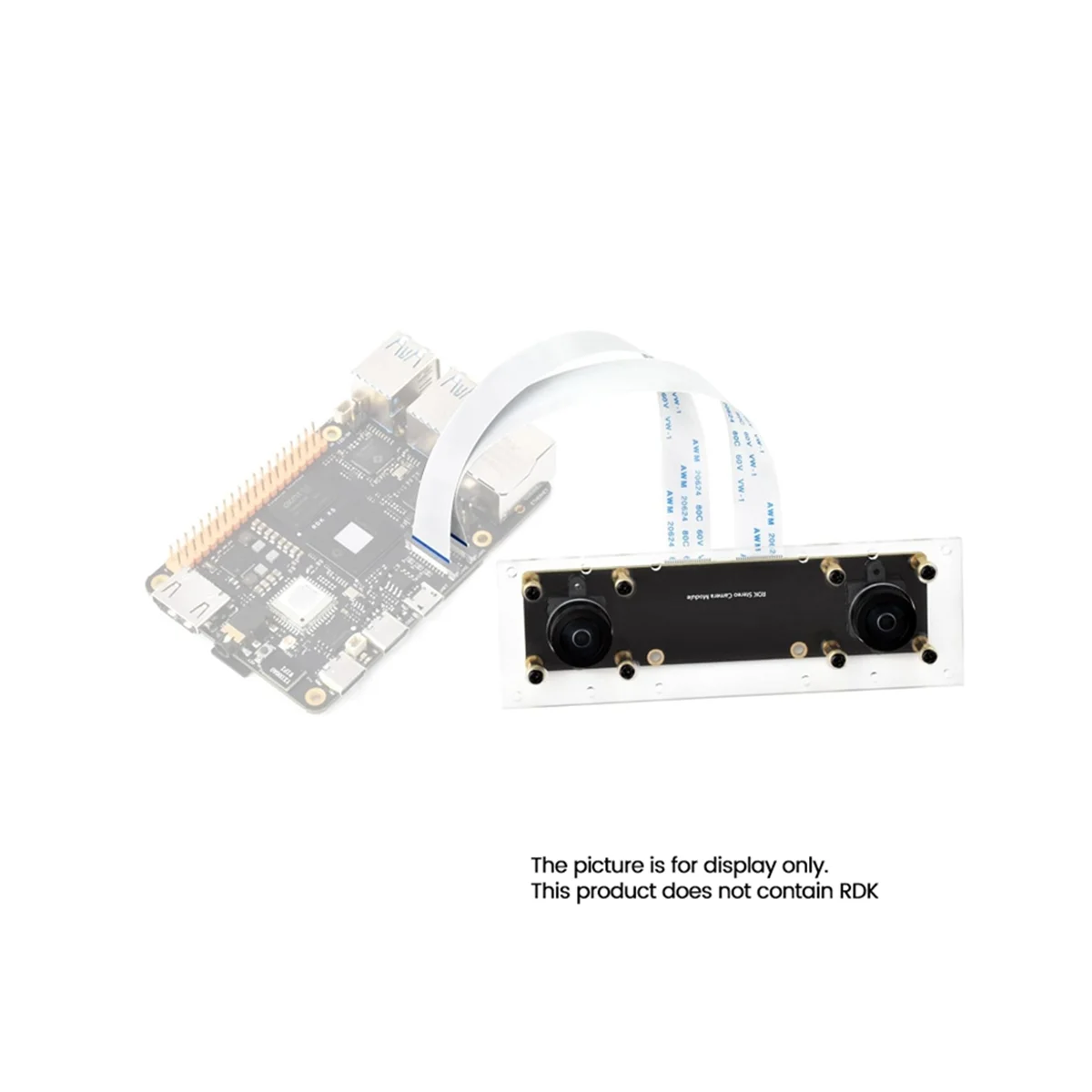 

2025+SC230AI Dual 2MP Color Cameras Module, 178° Ultra-Wide Angle, Depth Vision, Stereo Vision, for RDK X5