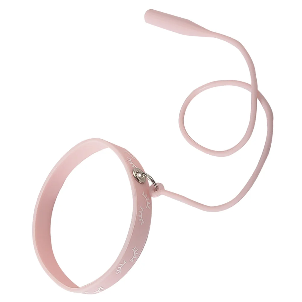 Porte-pince à cils, protection, aide à l'extension des cils, bracelet en Silicone, accessoire multifonctionnel élégant et tendance