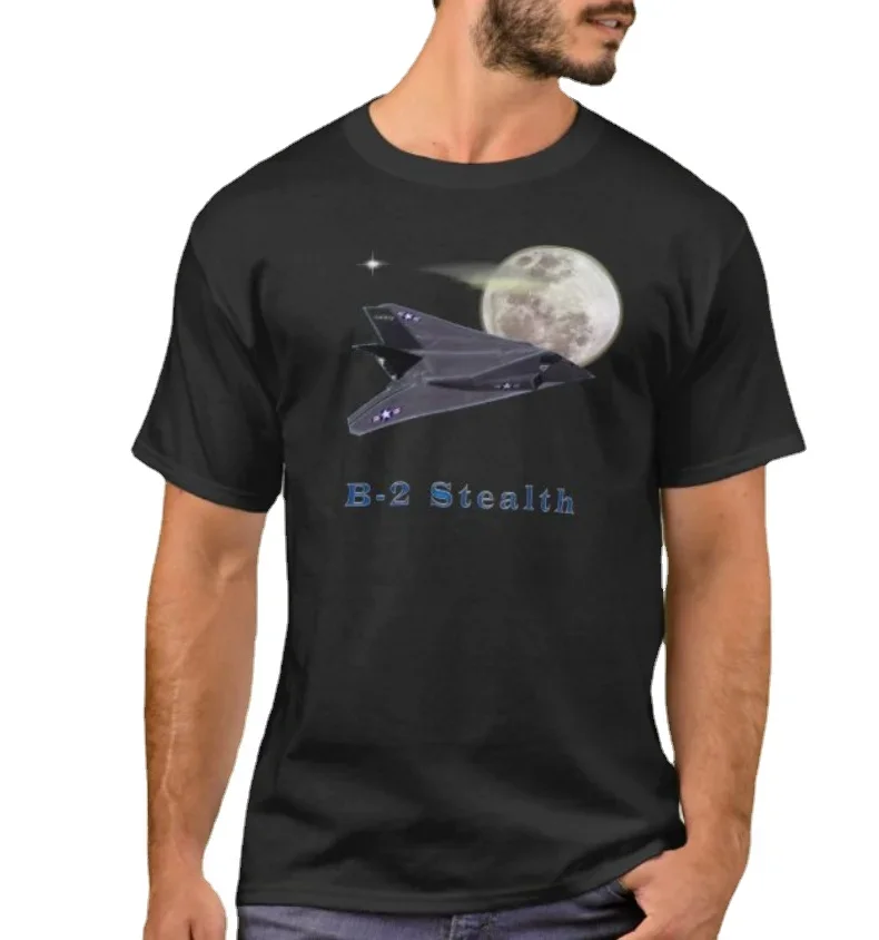 B-2 Stealth Bomber T-Shirt. Summer Cotton Short Sleeve O-Neck Mens T Shirt New S-3XL
