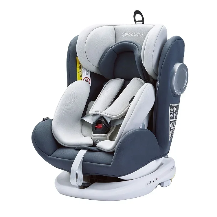 

360 degree Rotated car seat for birth -12 years(0-36KG) with isofix and top tether